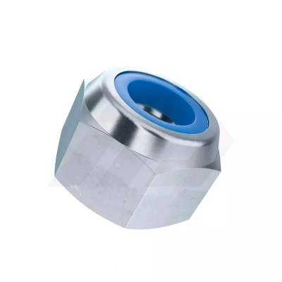 Afbeelding van Hoenderdaal Zeskantmoer zelfborgend verzinkt M10 (doos a 200st) DIN985