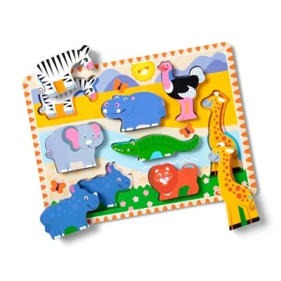 Afbeelding van Safari Chunky Puzzel
