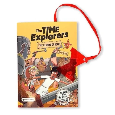 Afbeelding van The Legions of Rome (1): ¡Viaja por el tiempo con reloj descifrador y descubre la antigua Roma! Libros en INGLÉS para niños niñas a partir de 10 años.
