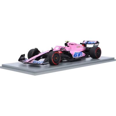 Afbeelding van Alpine A522 Spark Modelauto 1:18 2022 Esteban Ocon BWT F1 Team 18S753 Baharain GP