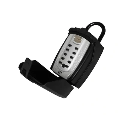 Afbeelding van Ifam Sleutelbewaker, digitale opening aan de voorkant, vocht en schokbestendig, 10 cijferige toetsen, ideaal voor korte verhuur, outdoor sleutelkluis, aluminiumlegering