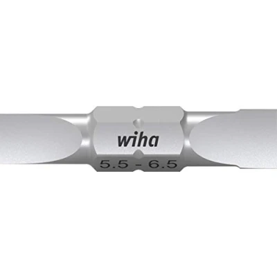 Afbeelding van Wiha 741095565030 Bitset dubbelbit Sleufkop 10 delig in box 43859