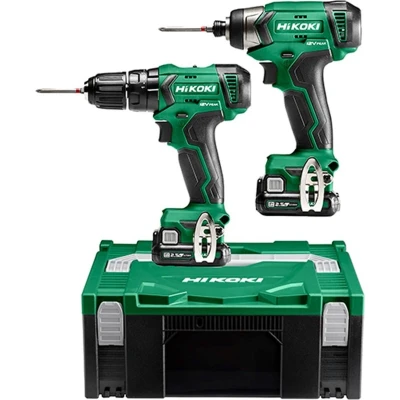 Afbeelding van Kc12da Wbz, Dv12da Accu Klop Boormachine 12V, 38 Nm En Wh12da Slagschroevendraaier 1/4&quot; 11