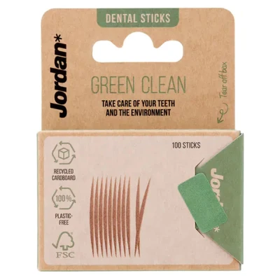 Afbeelding van Jordan Green Clean Tandenstokers 100ST