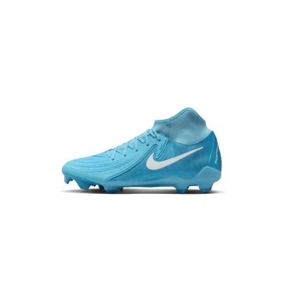 Afbeelding van Nike Performance Phantom LUNA 2 Academy Voetbalschoenen met kunststof noppen, Heren, Maat: 45, Blue fury white Schoenen