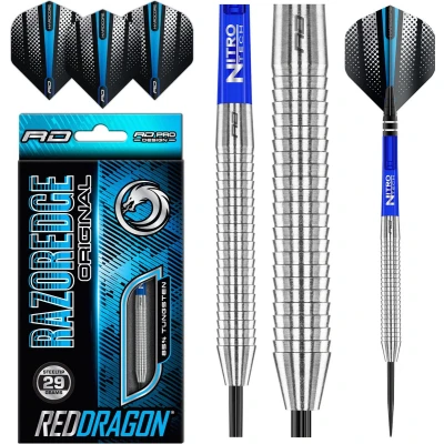 Afbeelding van RED DRAGON Razor Edge Original: Steeltip Tungsten Dartpijlen Professioneel 29 gram
