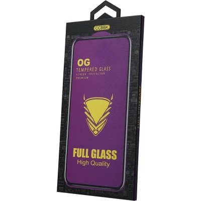 Afbeelding van OEM Gehard glas OG Premium voor Samsung Galaxy A35 5G Zwart frame (1 Stuk, A35), Smartphone beschermfolie,