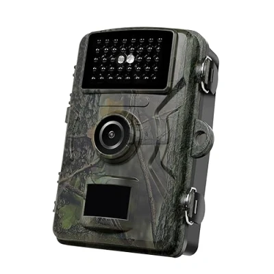 Afbeelding van LogiLink WC0065 Wildcamera Black LEDs, Geluidsopnames Camouflage groen, bruin