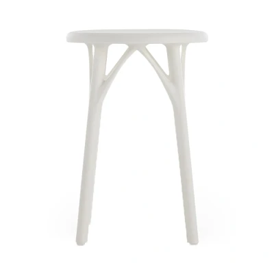 Afbeelding van Kartell A.I. Stool Light H45 Wit Pot Interieur