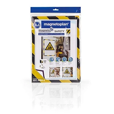 Afbeelding van Magnetoplan, Magneet, magnetofix magnetisch frame VEILIGHEID (5 x)