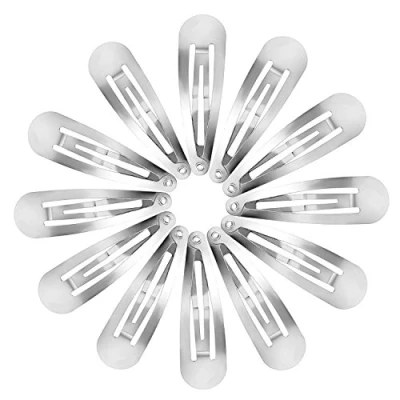 Afbeelding van 50 stuks haarclips voor kinderen, meisjes en vrouwen, mm zilver