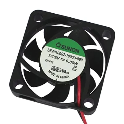 Afbeelding van Ventilator 5V DC 0,6W 40x40x10mm 12m3/h 6100U/min Sunon EE40100S21000U999