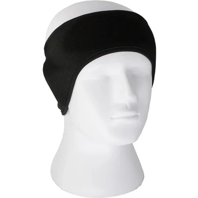 Afbeelding van Without Lemon Winter Polar Fleece Hoofdband Kinderen Unisex Headband Outdoor Wandelen Hardlopen Fietsen Skiën Vakantie Warm Zwart