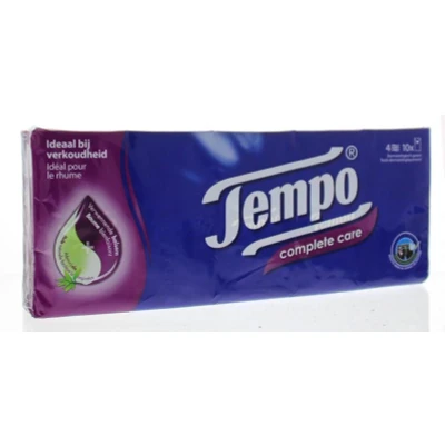 Afbeelding van Tempo Zakdoekje complete care 10 stuks