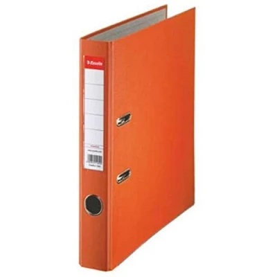 Afbeelding van Esselte A4 Lever Arch File, Orange, 52mm Spine, Plastic, Pack of 1, 81171