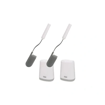 Afbeelding van WC Borstel Joseph Flex Lite Grijs (2 Delig)