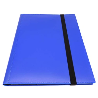 Afbeelding van Docsmagic.de Pro Player 9 Pocket Album Dark Blue 360 Card Binder MTG PKM YGO
