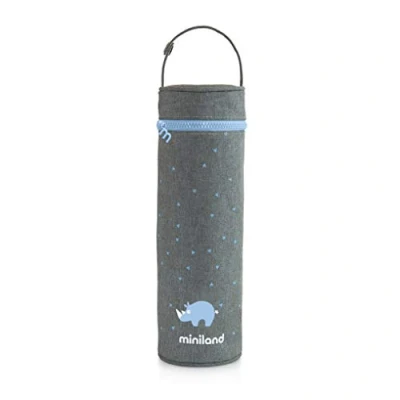 Afbeelding van miniland thermibag zijdeachtige warmtezak turquoise 500 ml