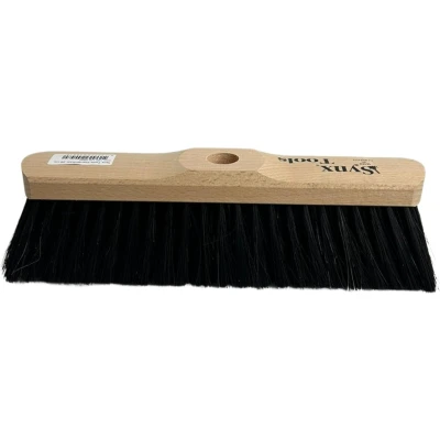 Afbeelding van Synx Tools Binnenbezem Paardenhaar 29cm Zachte Bezems Zonder Steel