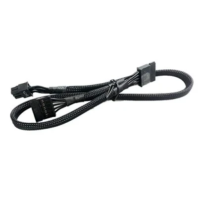 Afbeelding van Zahara 6 polige stekker op 2x SATA drivers voor EVGA Supernova 450 850 G2 G3 B3