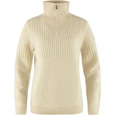 Afbeelding van Fjällräven Övik Half Zip Knit Pullover Hoodie voor dames