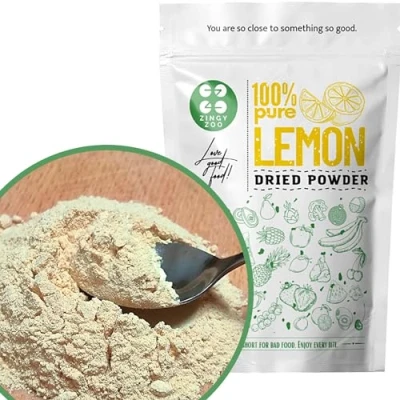 Afbeelding van Gedroogd Citroenpoeder 100% Dried Fruit Powder from Lemon Vegan Glutenvrij Zuivere Citrusvruchten Gedehydrateerd Gedroogde Citroen Natuurlijke Fruits Poeder (fijn poeder)