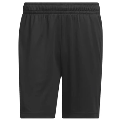Afbeelding van adidas Performance 3 Stripes Short Korte broeken, Heren, Maat: XLx5&quot;, Black/better scarlet