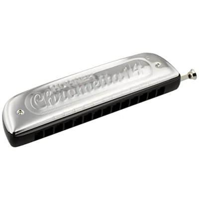 Afbeelding van Hohner Chrometta Harmonika 14 Do