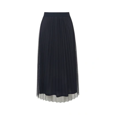 Afbeelding van s.Oliver Black Label Alijn rok, Dames, Maat: 34, Navy