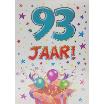 Afbeelding van Kaart That funny age 93 jaar AT1048 A3