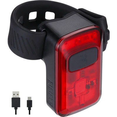Afbeelding van BBB Cycling Spark 2.0 Achterlicht Fiets Fietsverlichting USB Oplaadbaar Racefiets Verlichting 20 Lumen BLS 152