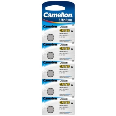 Afbeelding van Camelion Knoopcel Batterij Ca1216 5 5stuk(s) 3 0.025Ah 4260033152718