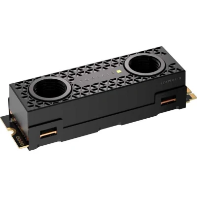 Afbeelding van CORSAIR MP700 PRO SE Hydro X Series 2 TB M.2 PCIe Gen5 x4 NVMe 2.0 SSD 2280 Tot 14.000 MB/sec Sequentieel Lezen TLC NAND met Hoge Dichtheid Vooraf Geïnstalleerd Waterblok Zwart
