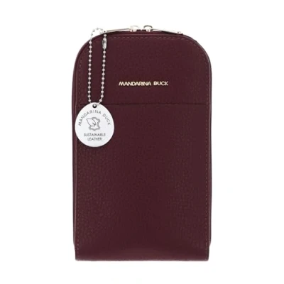 Afbeelding van Mandarina Duck Mellow Leather Vertcal Holder dames, Windsor Wine