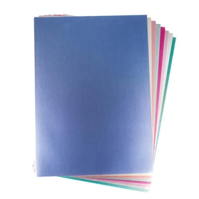 Afbeelding van Rayher 67302999 Effectpapier Metallic Mix, A4, 250g/m2, papier, zuurvrij, Btl. 8 vellen verschillende kleuren