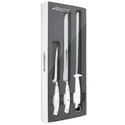 Afbeelding van Arcos 807500 messenset ham, wit, 50 x 20 5 cm