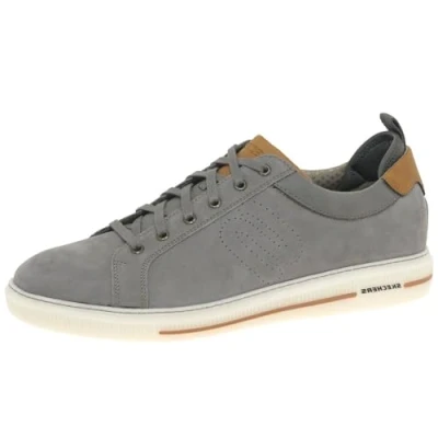 Afbeelding van Skechers Pertola Sneaker voor heren, Grijs Nubuck, 42 EU