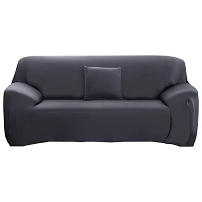 Afbeelding van ele ELEOPTION bankovertrek, stretch, elastische in verschillende maten en kleuren (3 zits, voor banklengte 170 220 cm, grijs)