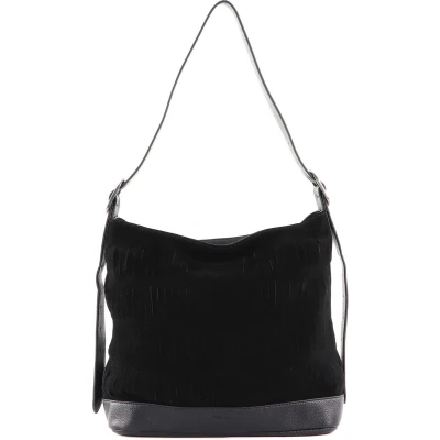 Afbeelding van FREDsBRUDER Leren Schoudertas Rigla Hobo Black Zwart