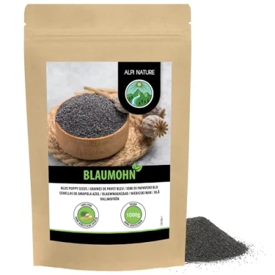 Afbeelding van Blauwe maanzaad, hele 100% natuurlijk, om te bakken en koken, vrij van toevoegingen (1 KG)