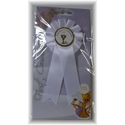Afbeelding van Eerste Heilige Communie Rozet. Badge