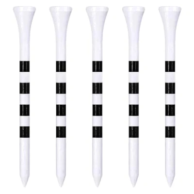 Afbeelding van Zivisk Bamboe Golf Tee 38 mm/54 mm/83 mm/70 mm, 100 stuks, wit, rood, groen, blauw, geel, natuurlijke kleur, zwart