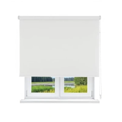 Afbeelding van Viewtex Rollo, ondoorzichtig, zwart, oppervlak, verkrijgbaar in verschillende maten en kleuren (105 x 250 cm, wit)