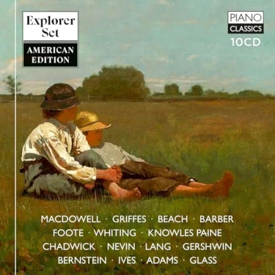 Afbeelding van Various Artists Explorer Set: American Edition: Macdowell, Griffes, Beach, Barber, Foote, Whiting, Knowles Paine, Chadwick, Nevin, Lang, Gershwin, Bernstein, Ives, Adams, Glass (CD)
