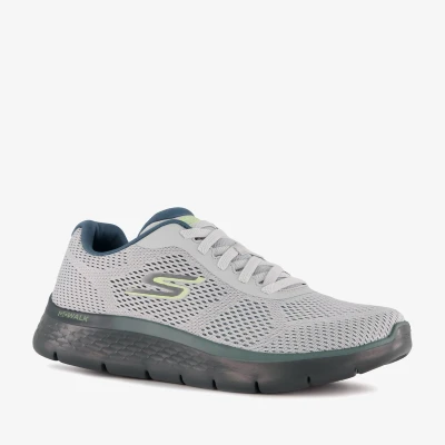 Afbeelding van Skechers Go Walk Flex heren wandelschoenen grijs Maat 40 Uitneembare zool