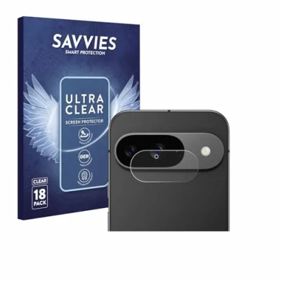Afbeelding van Savvies Screenprotector voor Google Pixel 9 (ALLEEN Camera Lens) Folie Beschermfolie transparant (18 Stuks)