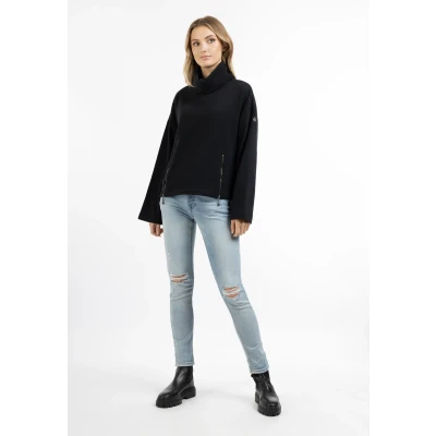 Afbeelding van Oversized trui DREIMASTER XL / Zwart 60% Katoen 40% Polyester