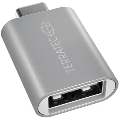 Afbeelding van TerraTec 251732 2.0 adapter [1x C stekker 1x 3.2 Gen 2 bus A (USB 3.1)] Connect C1
