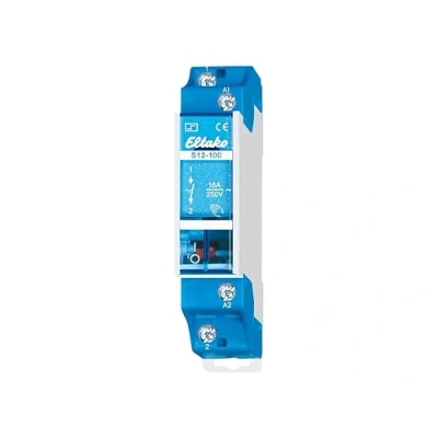 Afbeelding van Eltako S12 100 12V Stroomstootschakelaar DIN rail 1x NO 12 V 10 A 2300 W 1 stuk(s)