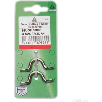 Afbeelding van Deltafix beugelstrip r.v.s. a4 4 mm 2 st.